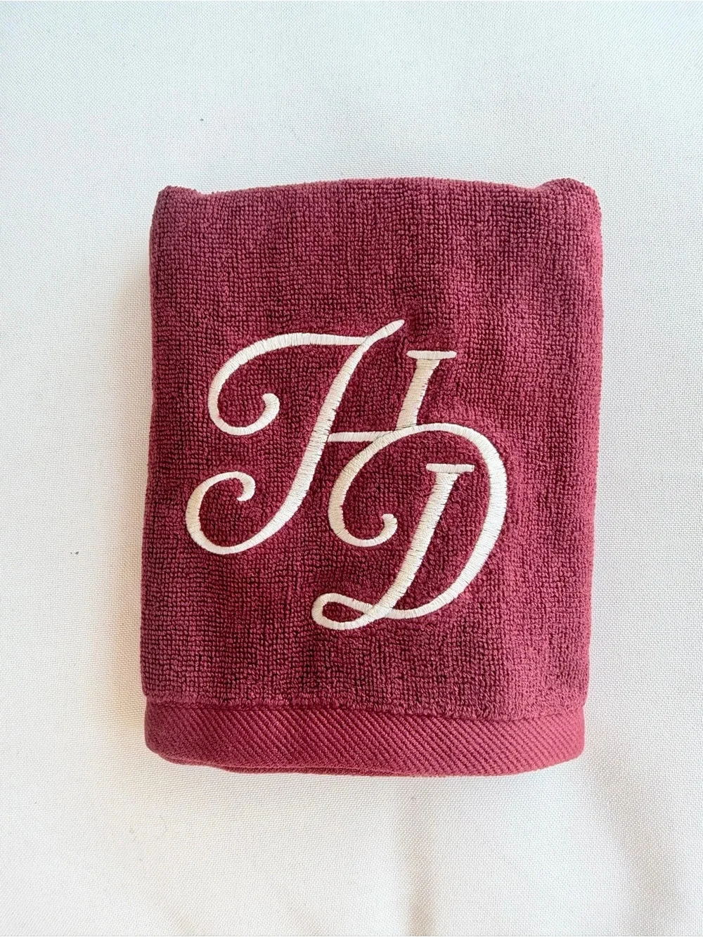 Hilary Duff Lucky Me Tour VIP Exclusive Monogram HD Towel Concert Merch NEW